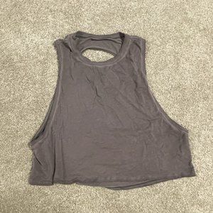 Lululemon All Yours Cut Out Back Cropped Tee - Size 6 or 8